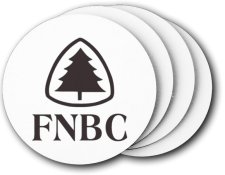 (image for) First National Bank of Crossett Coasters (5 Pack)