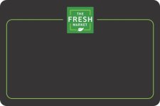 (image for) The Fresh Market 2x3 Calkboard Badge Magnetic Fastener Only