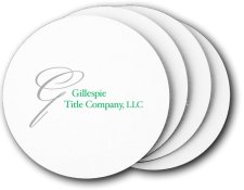 (image for) Gillespie Title Company, LLC Coasters (5 Pack)