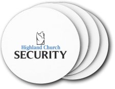 (image for) Highland Church Coasters (5 Pack)