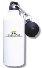 (image for) HSQ Group Inc. Water Bottle - White