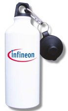 (image for) Infineon Technologies Water Bottle - White