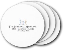 (image for) Internal Medicine & Pediatric Clinic Coasters (5 Pack)