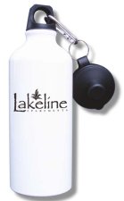 (image for) Lakeline Apartments Water Bottle - White