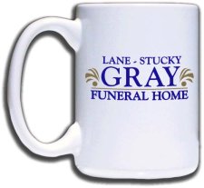 (image for) Lane Stucky Gray Funeral Home Mug