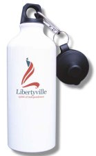 (image for) Libertyville Water Bottle - White