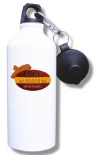 (image for) Los Arcos Mexican Grill Water Bottle - White
