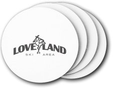 (image for) Loveland Ski Area Coasters (5 Pack)