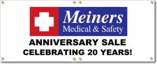 (image for) Meiners Medical & Safety Banner Logo Center