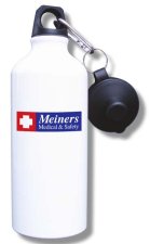 (image for) Meiners Medical & Safety Water Bottle - White