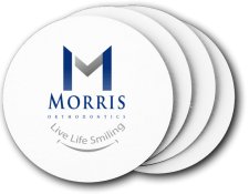 (image for) Morris Orthodontics Coasters (5 Pack)