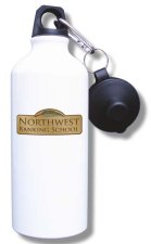 (image for) Northwest Banking School Water Bottle - White
