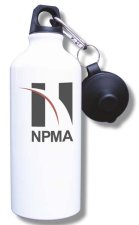 (image for) NPMA Water Bottle - White