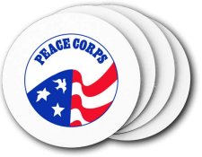 (image for) Peace Corps Coasters (5 Pack)