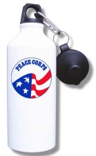 (image for) Peace Corps Water Bottle - White