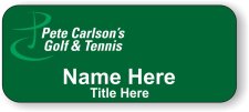(image for) Pete Carlson's Golf & Tennis Green Badge