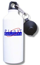 (image for) PlanIT Solutions Water Bottle - White