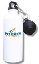 (image for) Precision Fitness Water Bottle - White