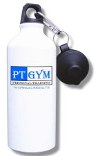 (image for) PT Gym Water Bottle - White