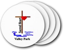(image for) Sacred Heart Catholic Church Coasters (5 Pack)