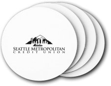 (image for) Seattle Metropolitan Credit Union Coasters (5 Pack)