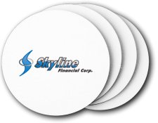 (image for) Skyline Financial Corp Coasters (5 Pack)