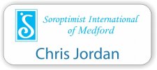 (image for) Soroptimist of Medford White Badge