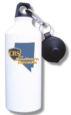 (image for) Southern Nevada CRS Chapter Water Bottle - White