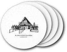 (image for) St. Mary Catholic Church Coasters (5 Pack)