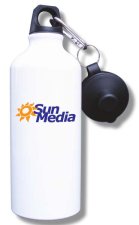 (image for) Sun, The Water Bottle - White