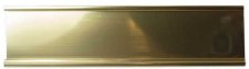 (image for) Gold 10" X 2" Desk Name Plate Holder