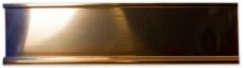 (image for) Rose Gold 10" X 2" Desk Name Plate Holder