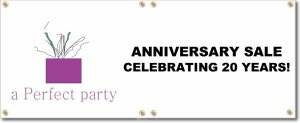 (image for) A Perfect Party Banner Logo Left