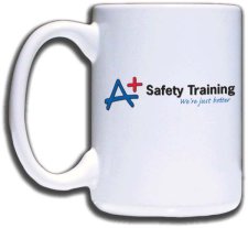 (image for) A+ Safety Training Mug