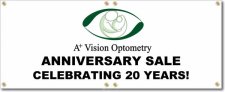 (image for) A+ Vision Optometry Banner Logo Center