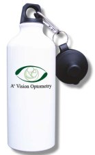 (image for) A+ Vision Optometry Water Bottle - White
