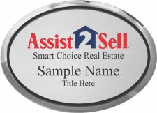 (image for) Assist-2-Sell Smart Choice Real Estate Oval Executive Badge