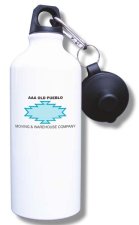 (image for) AAA Old Pueblo Moving and Warehouse Water Bottle - White