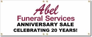 (image for) Abel Funeral Services Banner Logo Center