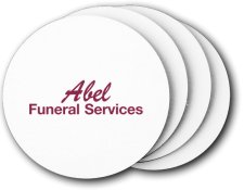 (image for) Abel Funeral Services Coasters (5 Pack)