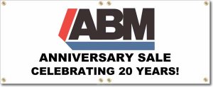 (image for) ABM Janitorial Services Banner Logo Center