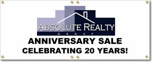 (image for) Absolute Realty Group, Inc. Banner Logo Center