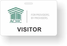 (image for) ACHC Visitor Badge