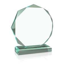 (image for) Jade Acrylic Octagon Award - Small