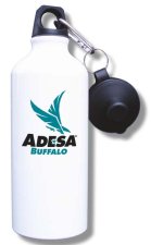 (image for) Adesa Buffalo Water Bottle - White