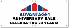 (image for) Advantage 1 Banner Logo Center