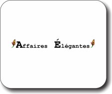 (image for) Affaires Elegantes Mousepad