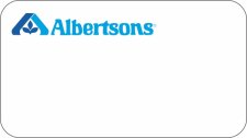 (image for) Albertsons White Logo Only Badge