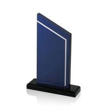 (image for) Aluminum Fusion Pinnacle Award - Large Cobalt