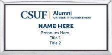 (image for) Alumni University Advancement Silver Executive Badge